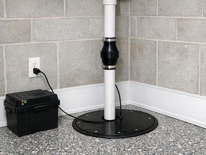 Basement waterproofing and sump pump installation